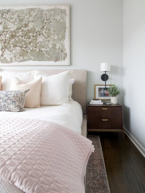 New nightstands for a low-profile bed