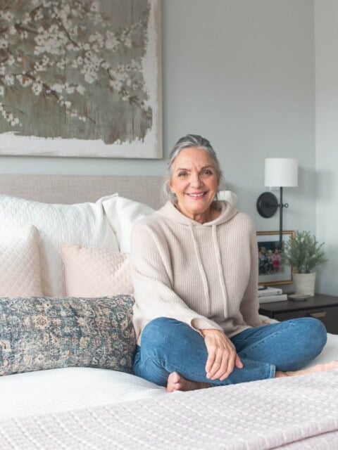 My mom's bedroom makeover refresh