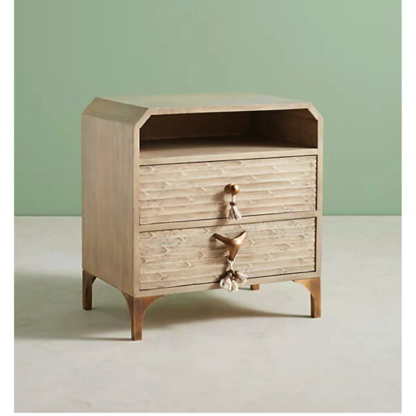 Tasseled Nightstand