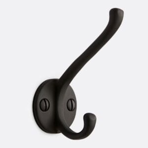black towel hooks