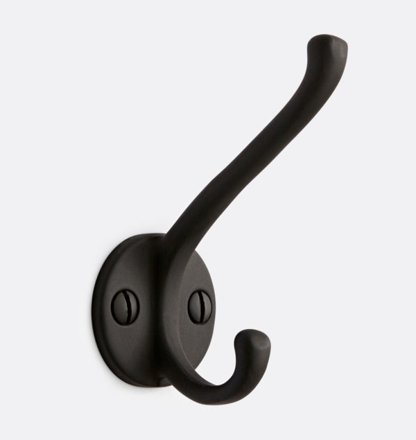 black towel hooks