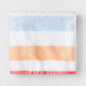stripped hand towel