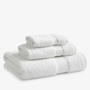 White towels