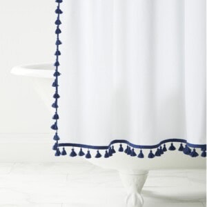 Tassel Shower Curtain
