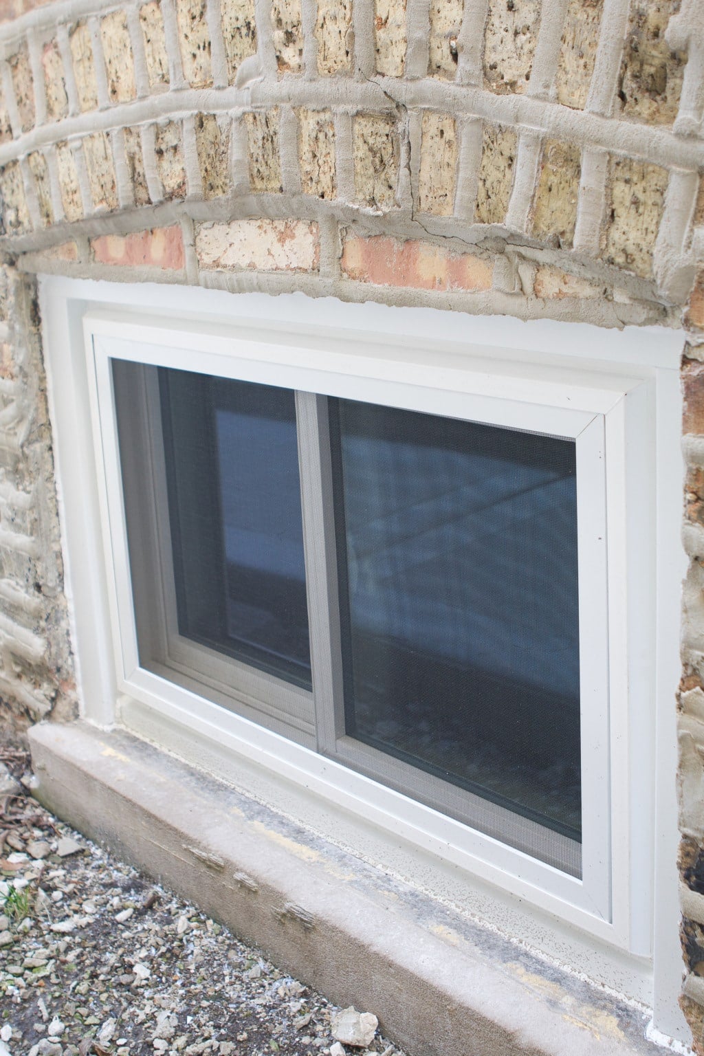Our new basement windows