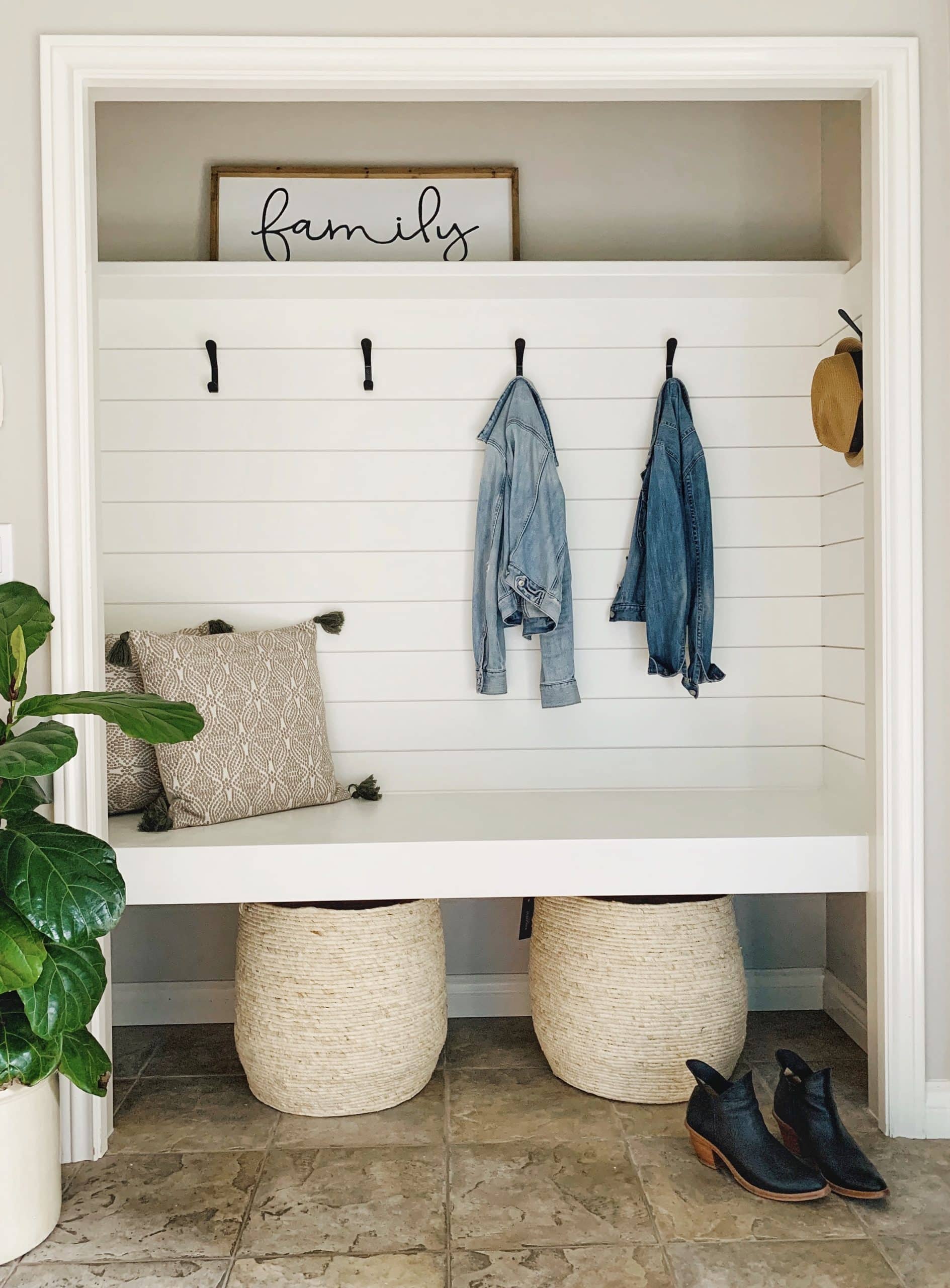 Dina's closet transformation