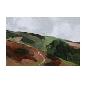 rolling hills print