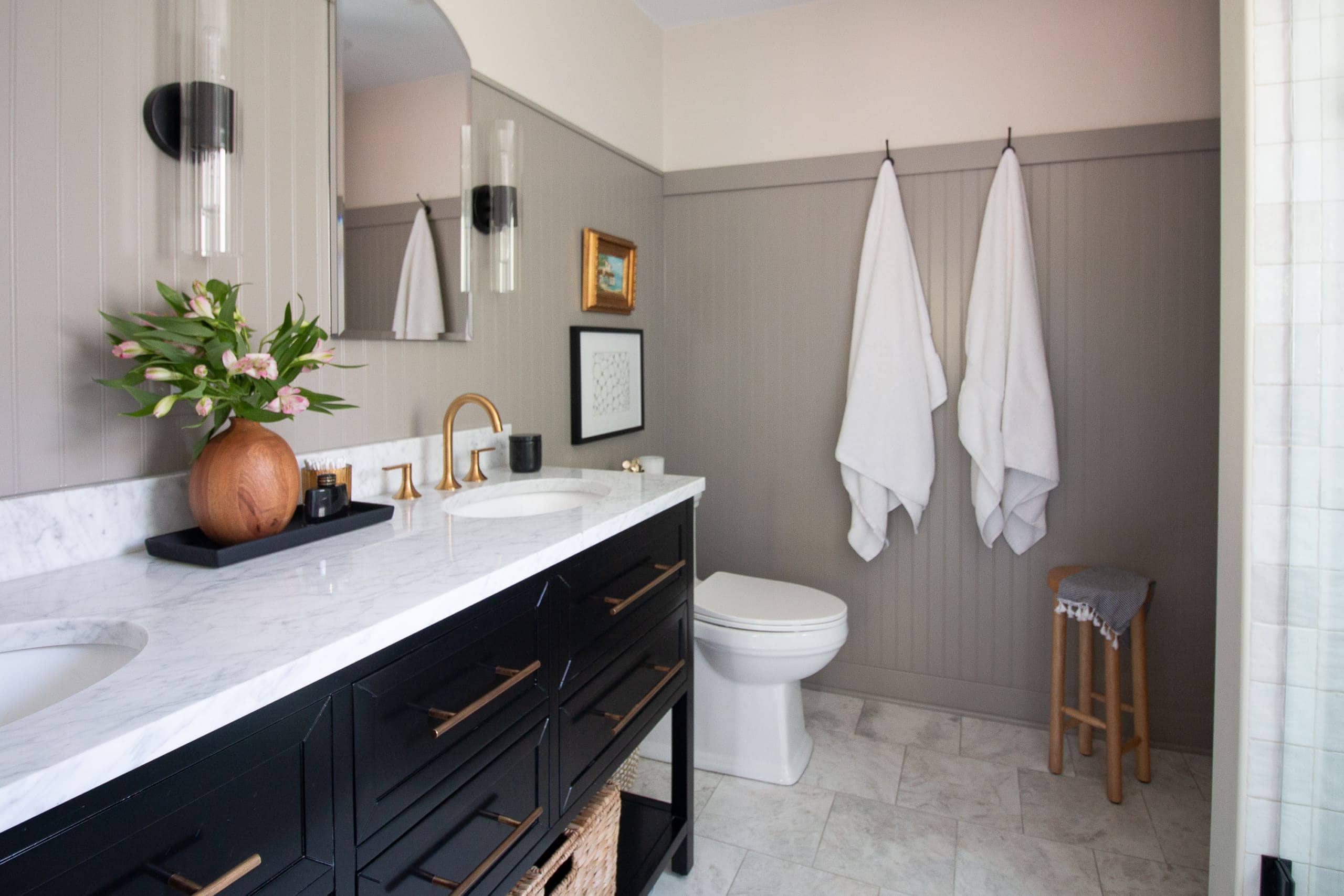Main bathroom renovation reveal