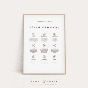 stain remover print