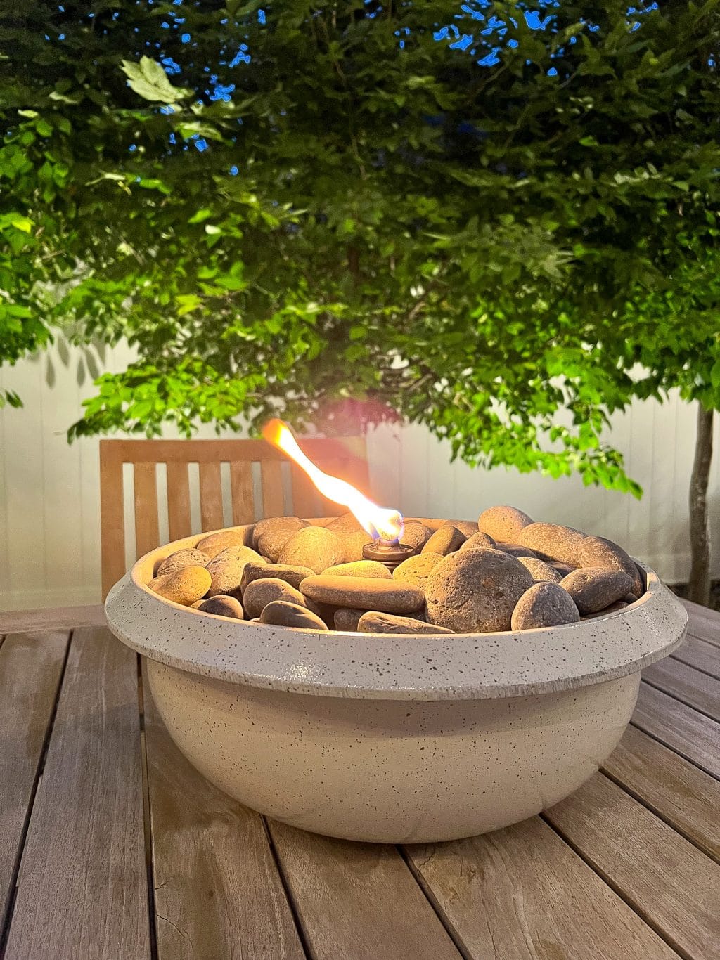 tabletop fire bowl