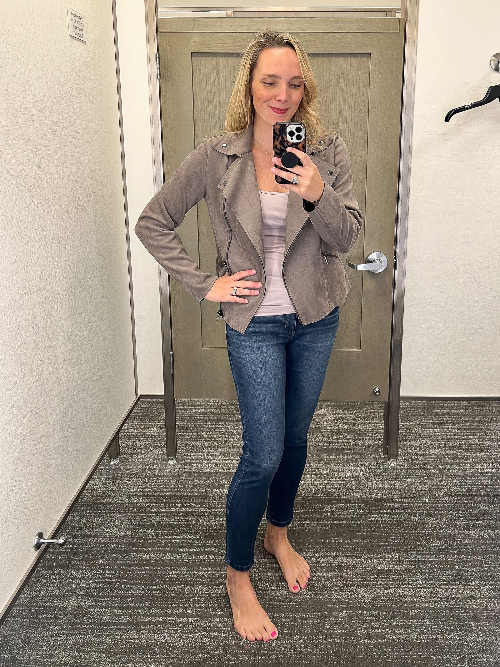 Suede jacket