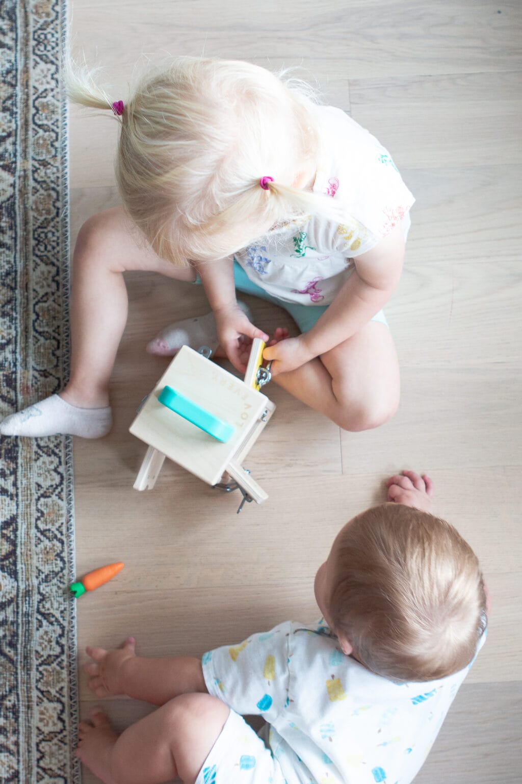 Ellis and Rory playing