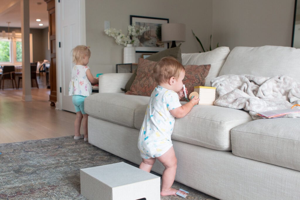Ellis and Rory playing
