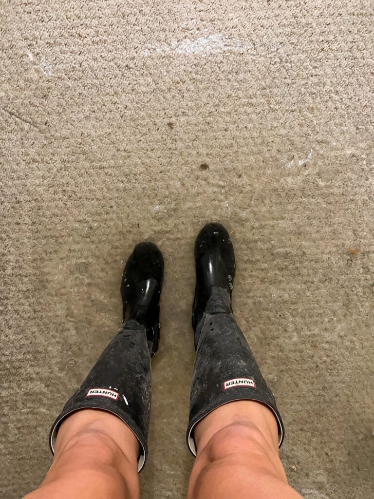 Our flooded basement