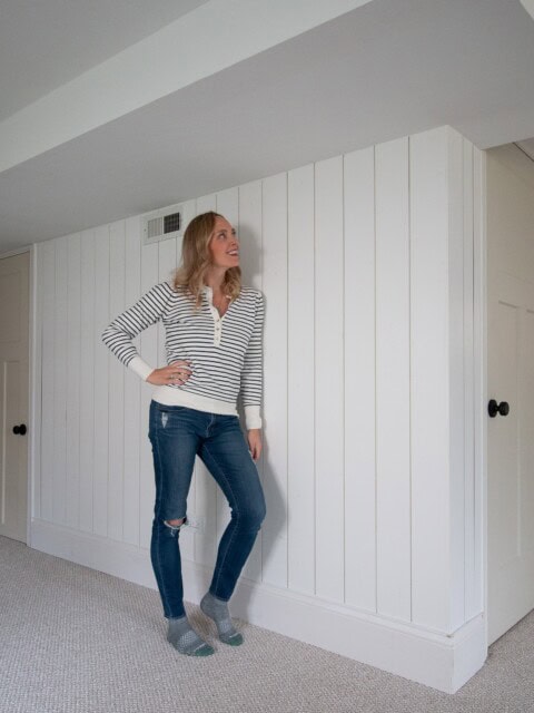 How to install vertical shiplap