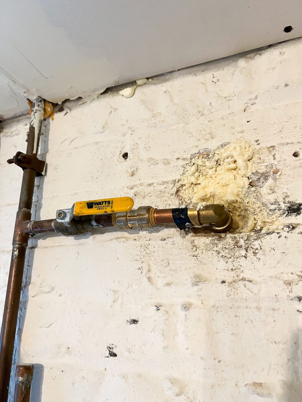 Turn off your water main line to winterize your home