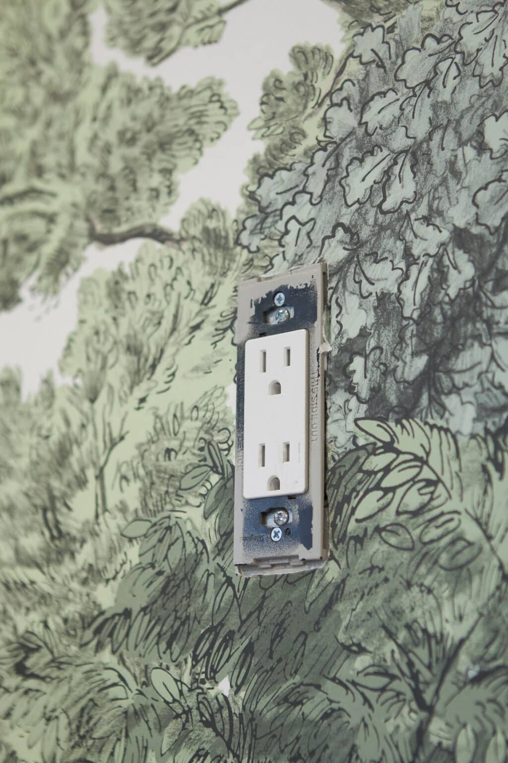 Cut around outlets
