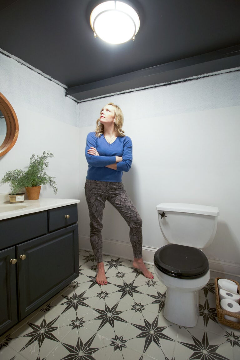 My basement bathroom design plan
