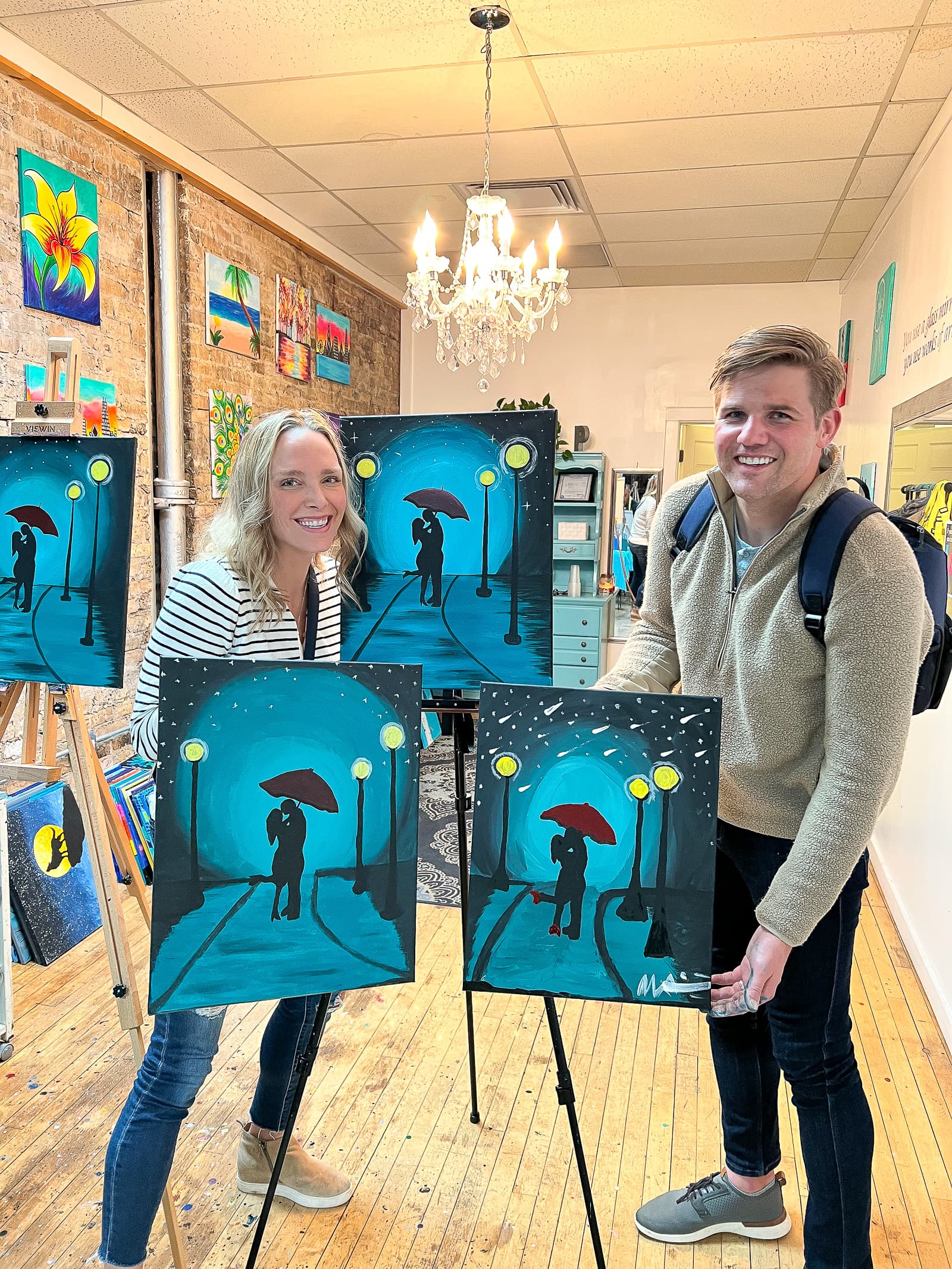 Painting date night