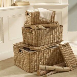 handwoven baskets