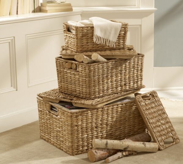 handwoven baskets