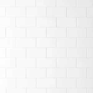 White subway tile from floor and decor