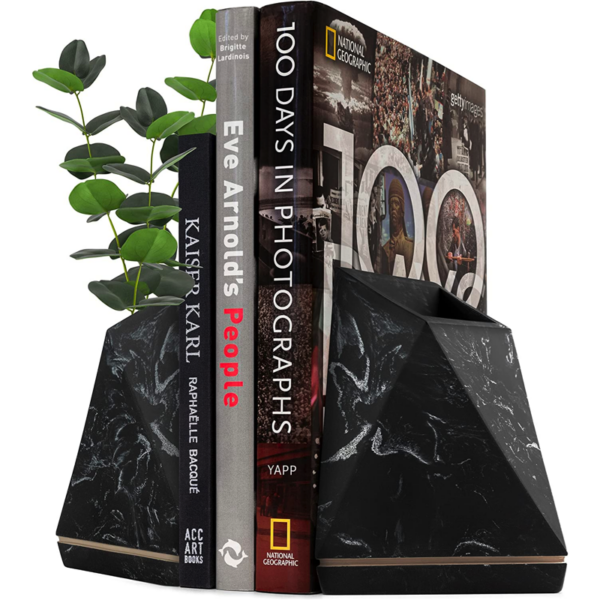marble bookends