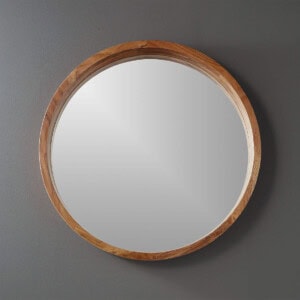 wood mirror