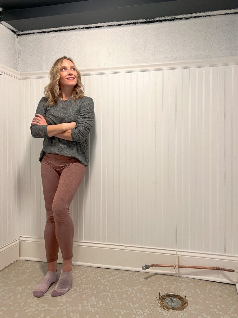 Adding beadboard to our walls