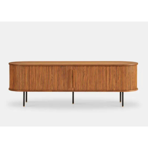 oval tv stand