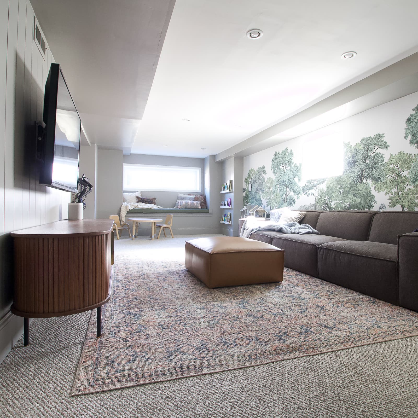 Our basement space