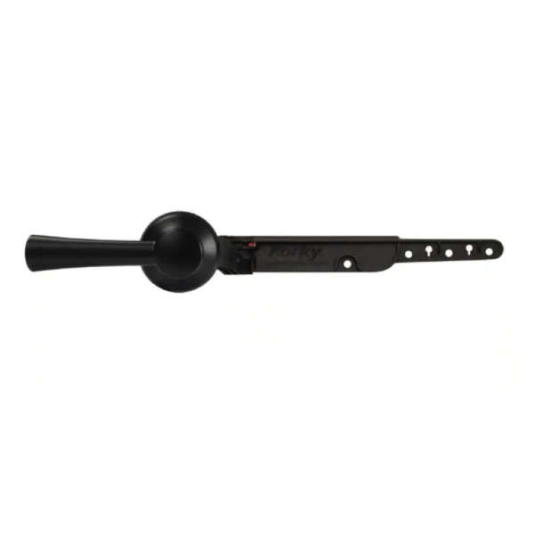 matte black toilet handle