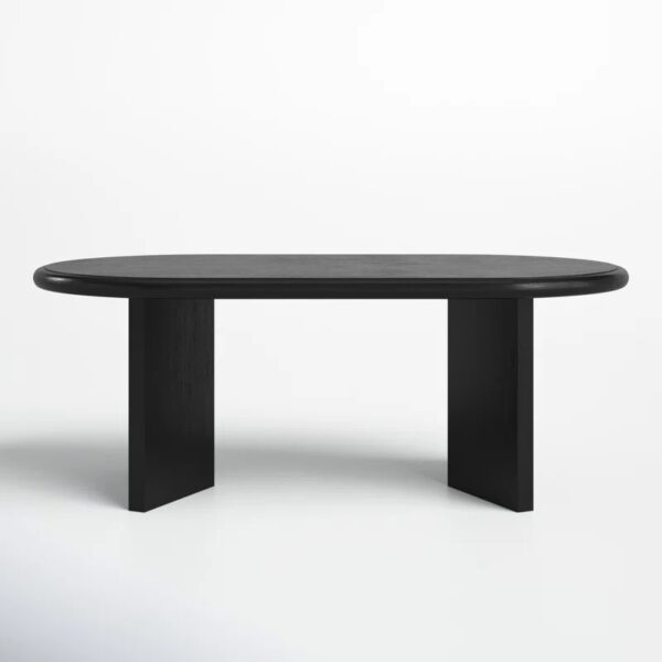 Black Oval Coffee Table