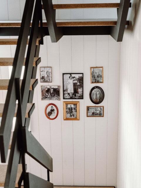 Sharing family history in her home