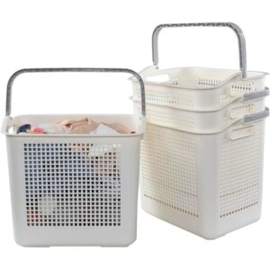 plastic laundry hamper
