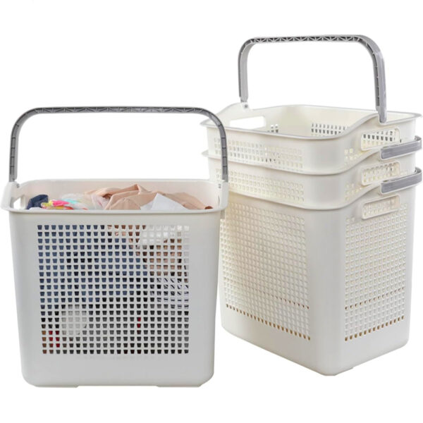 plastic laundry hamper