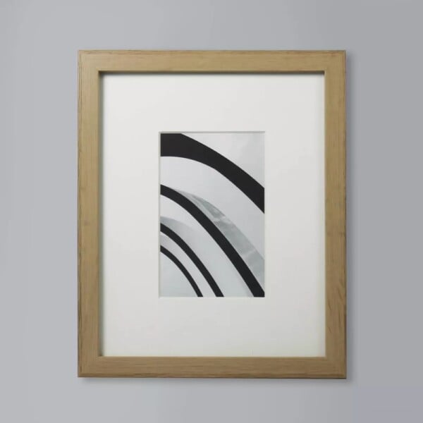thin wood picture frame