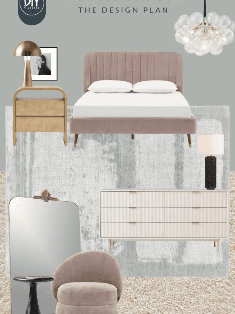 Designing an art deco bedroom with swanky and glamorous style
