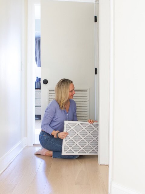 how to change air filter