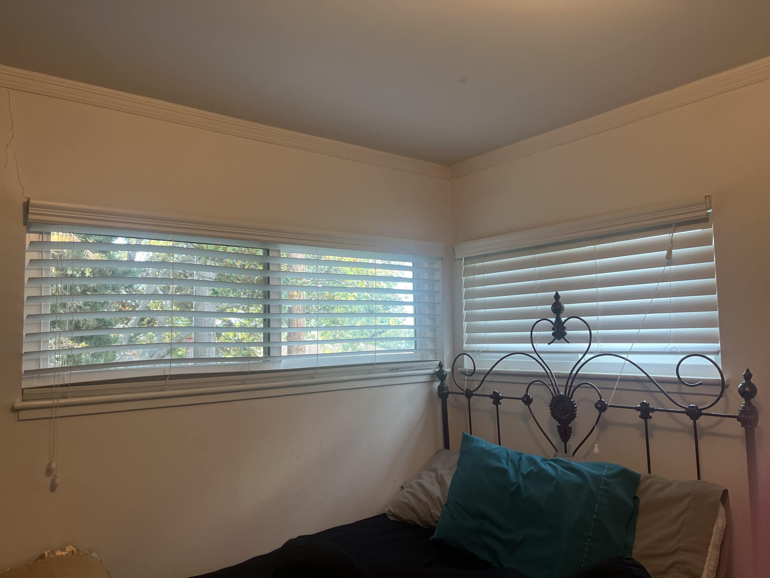 how to cover short and wide windows