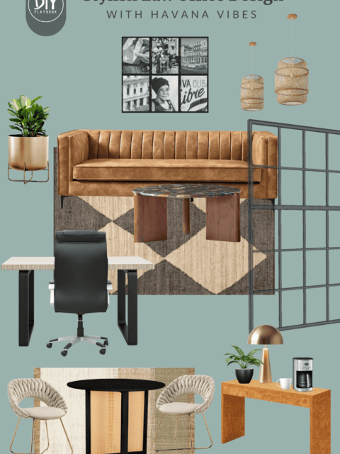 How to blend Cuban and Havana style into a professional law office space