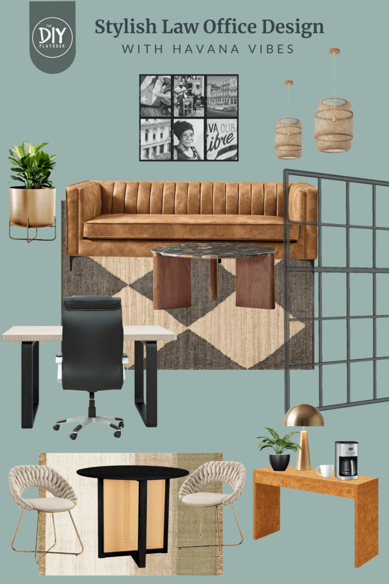 How to blend Cuban and Havana style into a professional law office space
