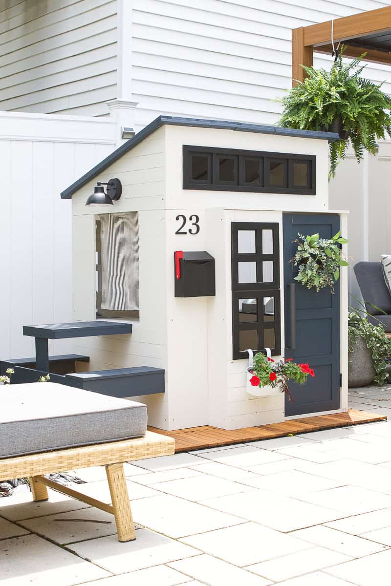 Our kids' backyard playhosue