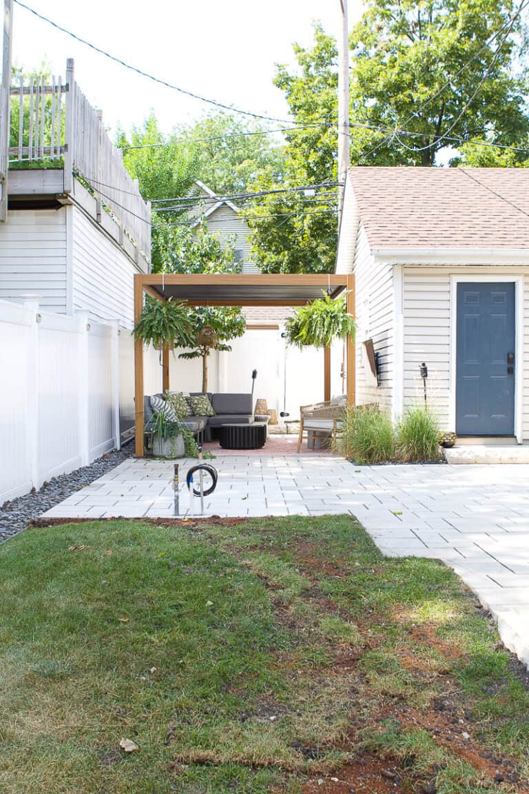 We're adding an outdoor kitchen to our backyard