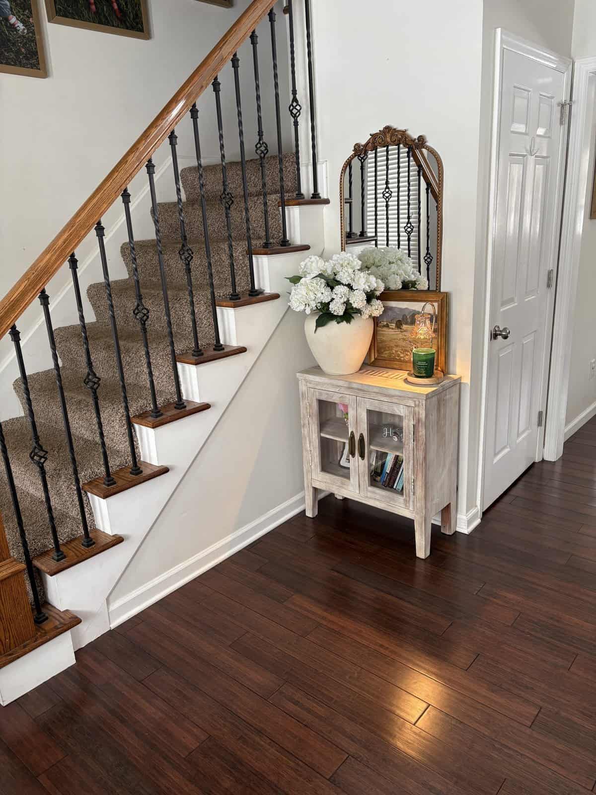 tips to style a small entryway