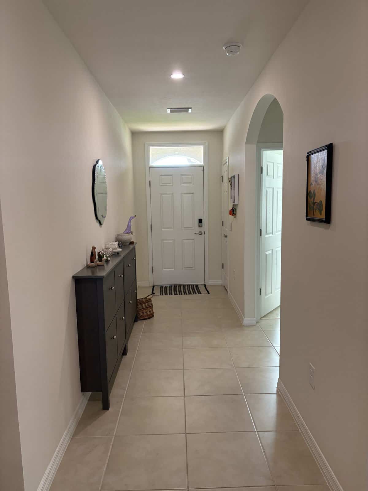 Entryway before