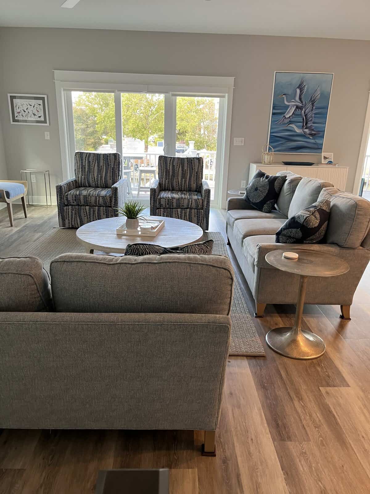 a beach house in need of more lighting