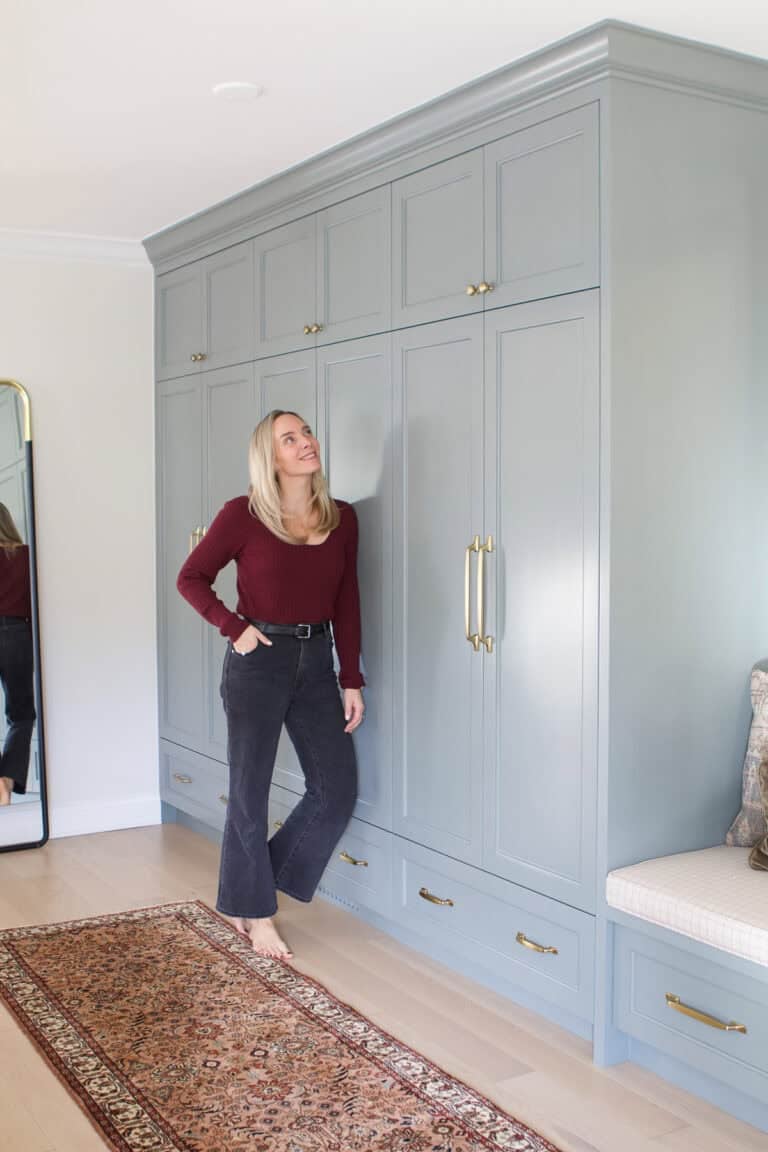 Our new mudroom built-ins