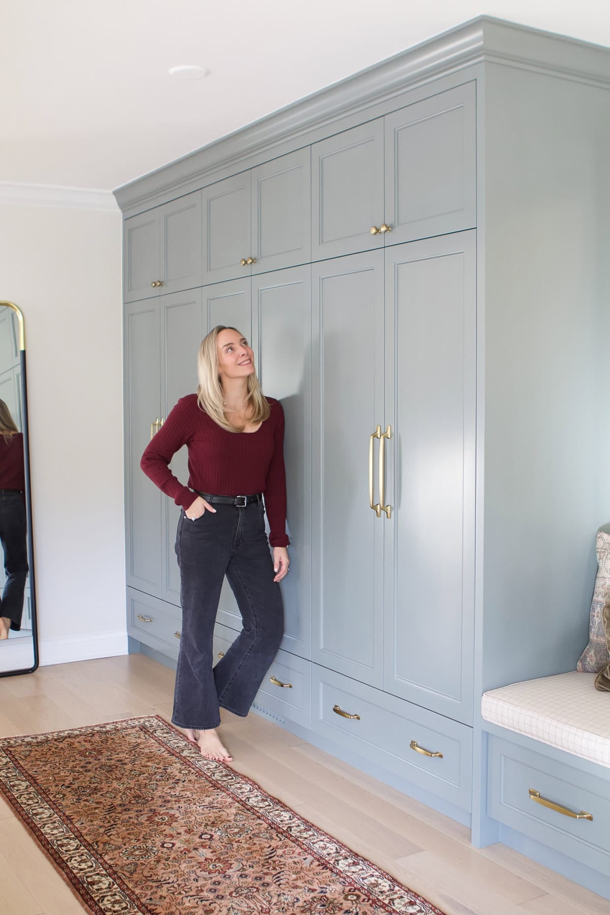 Our new mudroom built-ins