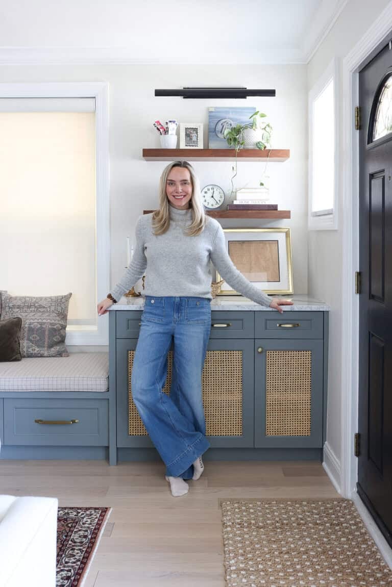 sharing my mudroom organization ideas
